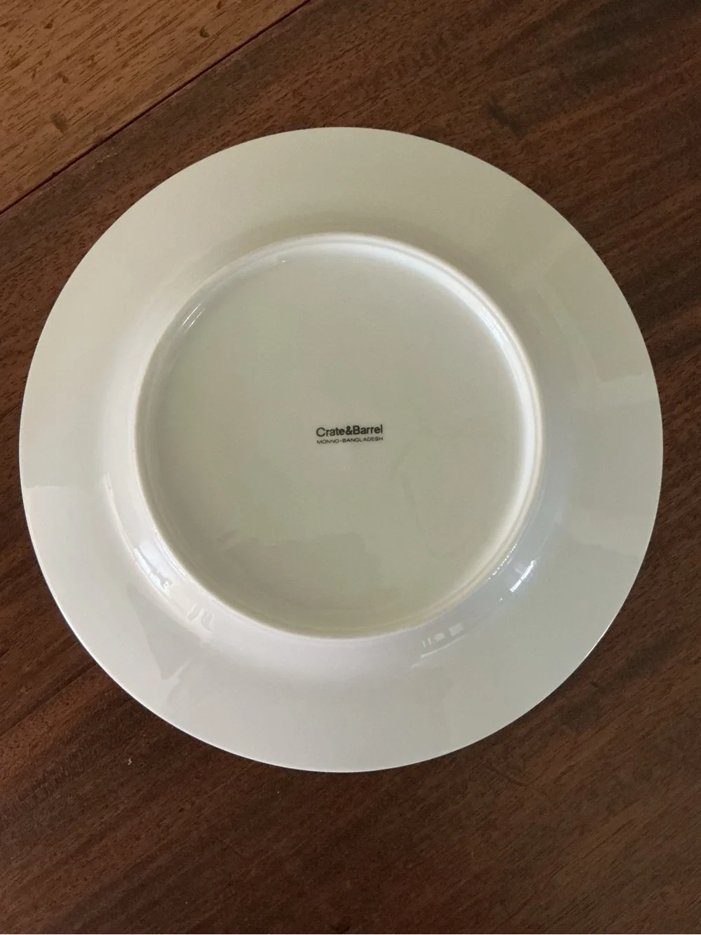 Crate and Barrel Fruit Plates Set of 3 Pear, Apple and Plum